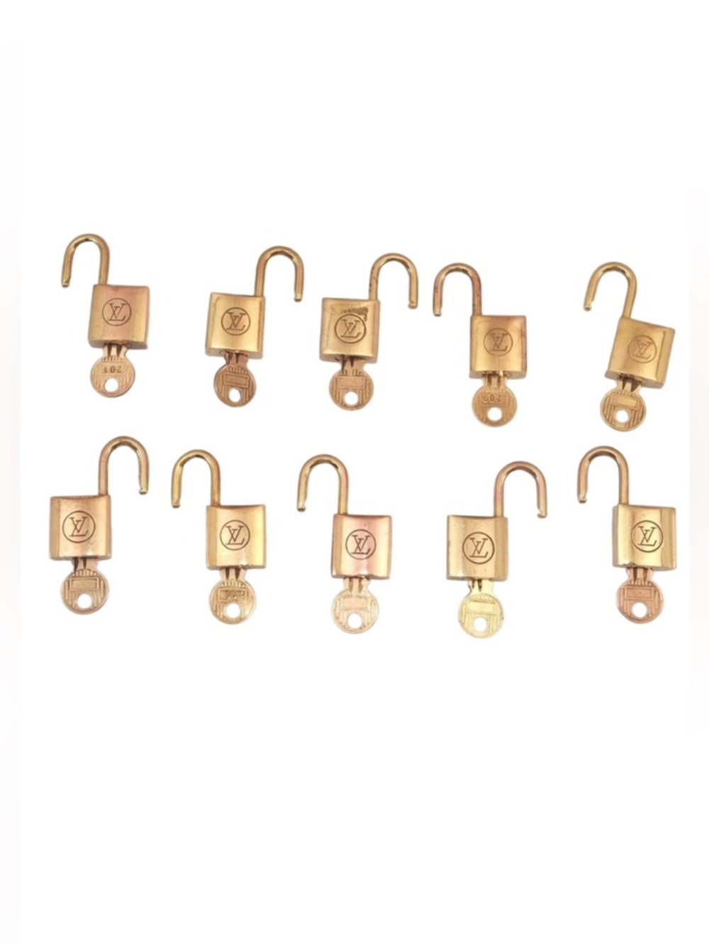 Pick 1 Louis Vuitton 200 series Gold Padlock 201 203 205 211 213 216 217 220 224